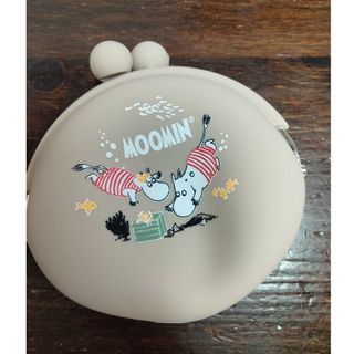 ムーミン(MOOMIN)のムーミン　がま口財布　ゴム　小銭入れ(コインケース/小銭入れ)