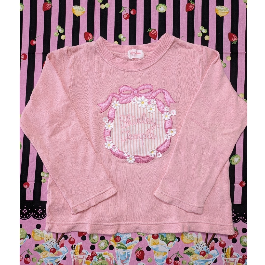 Shirley Temple(シャーリーテンプル)のShirleyTempleカットソー キッズ/ベビー/マタニティのキッズ服女の子用(90cm~)(Tシャツ/カットソー)の商品写真