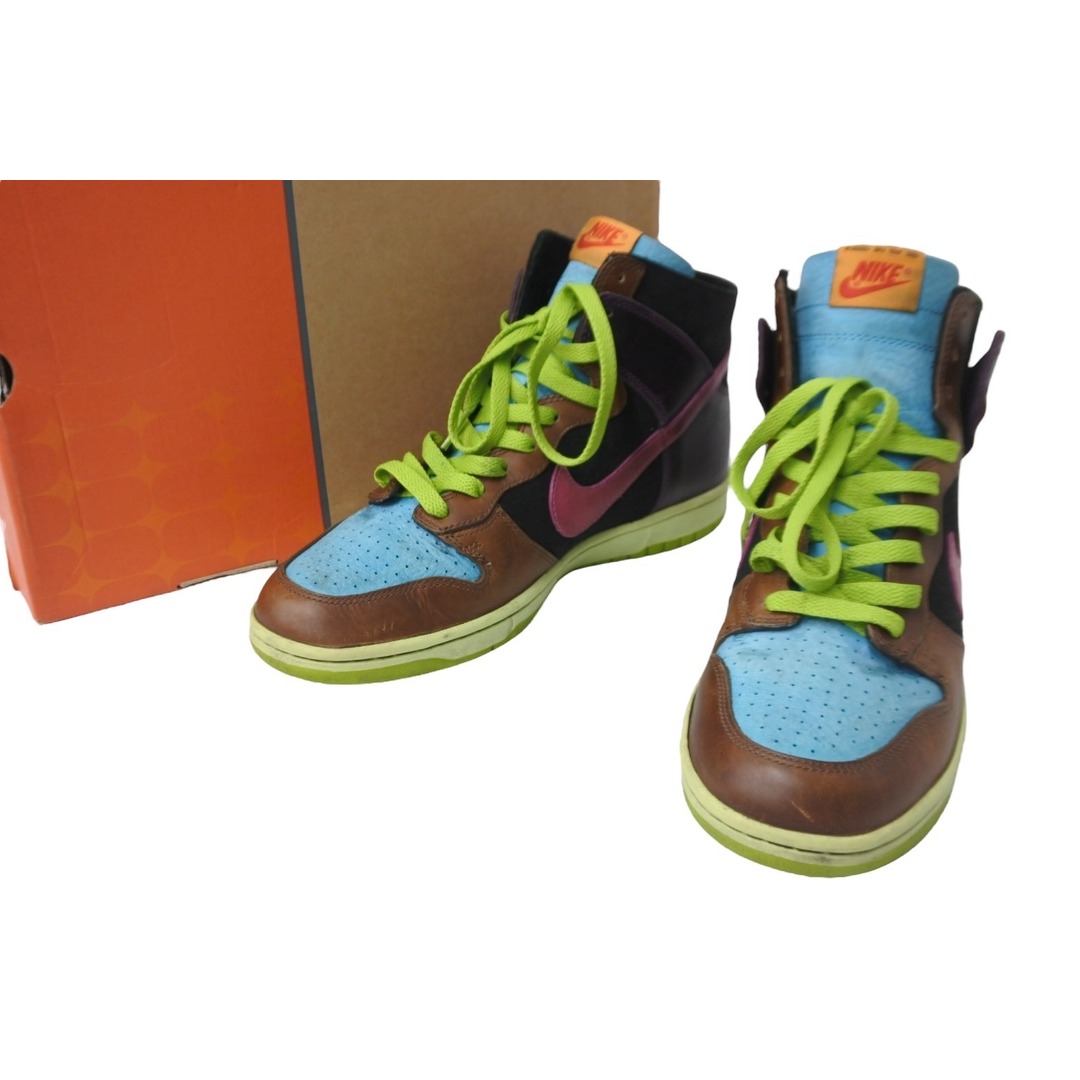 27CMUS靴サイズNIKE ナイキ スニーカー DUNK HIGH NL UNDEFEATED ダンク ハイ ノーライナー アンディーフィーテッド マルチ 312205-461  22283