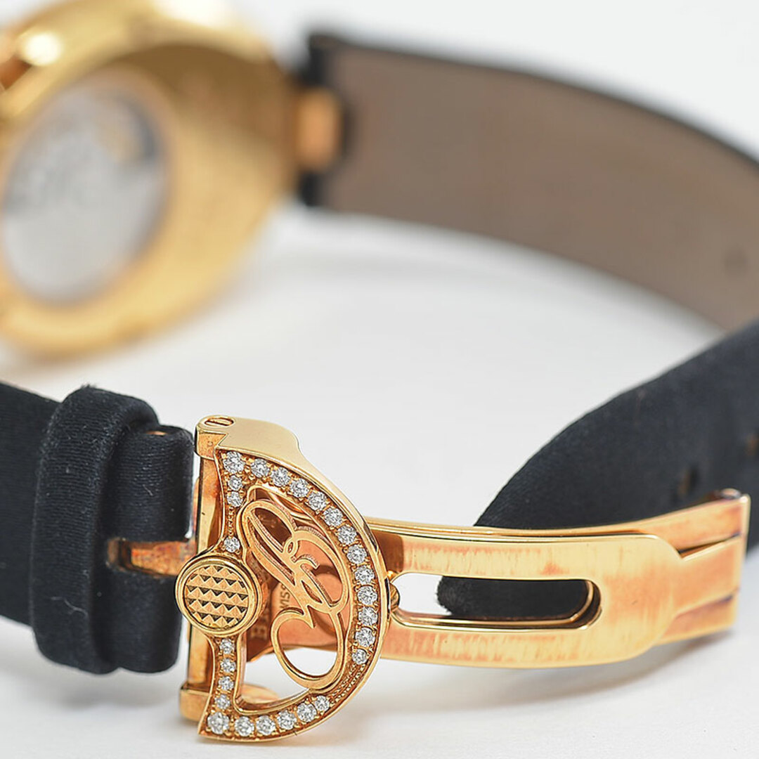Breguet(ブレゲ)のブレゲ クィーンオブネイプルズ レディース ダイヤベゼル シェル文字盤 K18Y レディースのファッション小物(腕時計)の商品写真