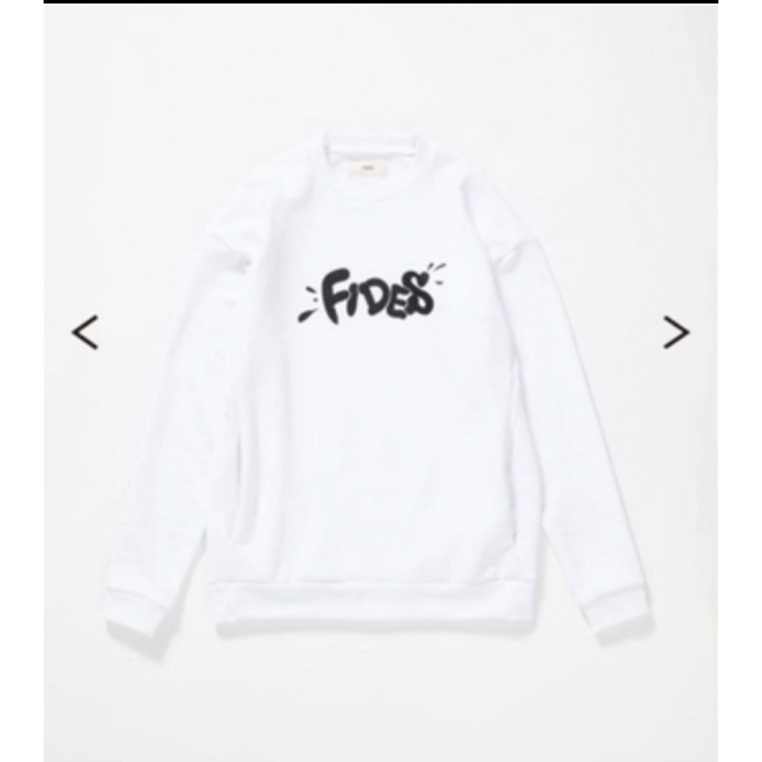 FIDES フィデス　GRAFFITI LOGO CREW NECK SWEAT