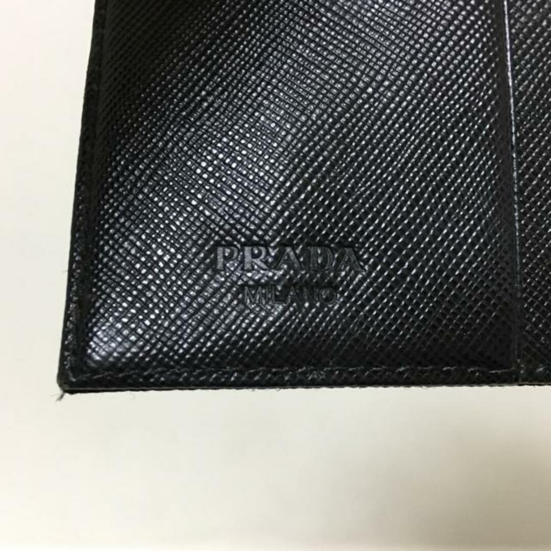 PRADA - PRADA(プラダ) Wホック財布 - 黒 ナイロンの通販 by ブラン