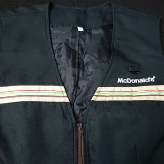 マクドナルド(マクドナルド)のマクドナルド 旧マネージャー(MGR)ユニフォーム 「女子用ベスト」単品(その他)