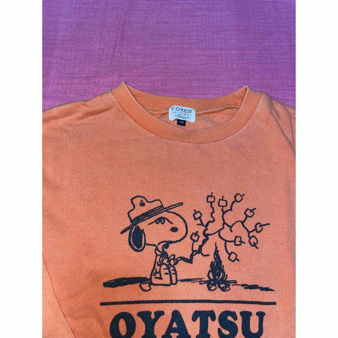 F.O.KIDS(エフオーキッズ)のSNOOPY トレーナー キッズ/ベビー/マタニティのキッズ服女の子用(90cm~)(その他)の商品写真