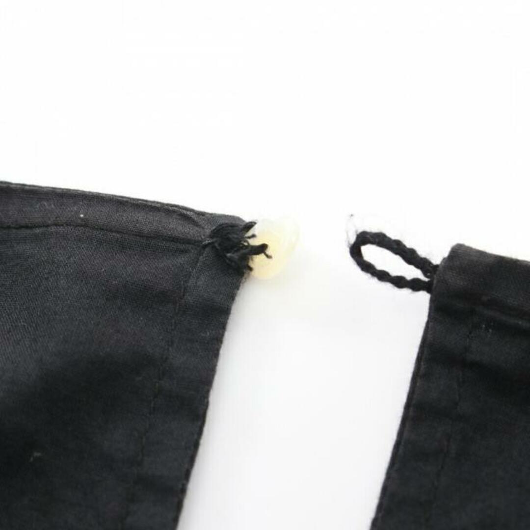 Merlette(マーレット)のSOLIMAN DRESS ソリマン ティアード ワンピース コットン ブラック レディースのワンピース(ひざ丈ワンピース)の商品写真
