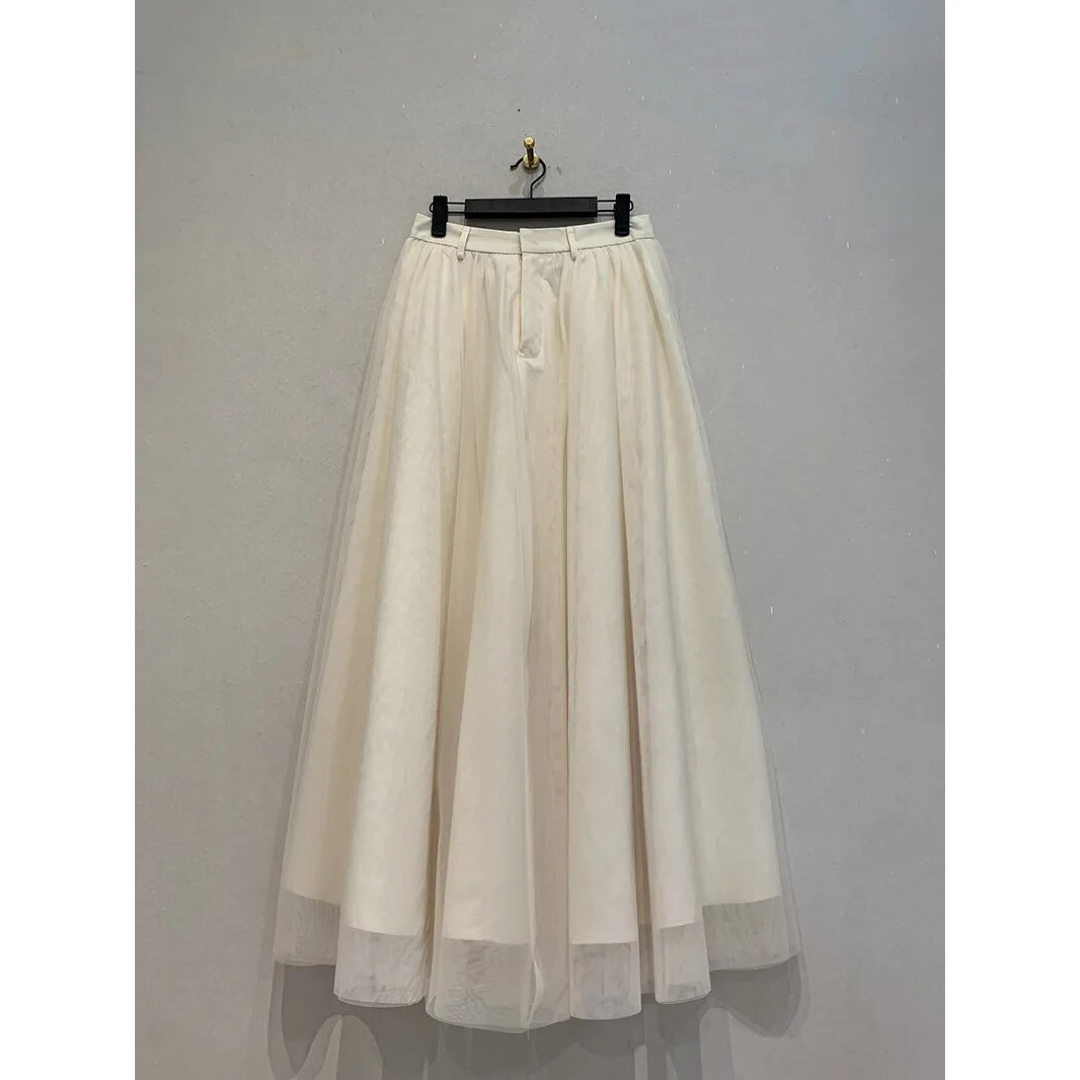 新品未使用タグ付　CLANE  VOLUME LONG PANIER SKIRT