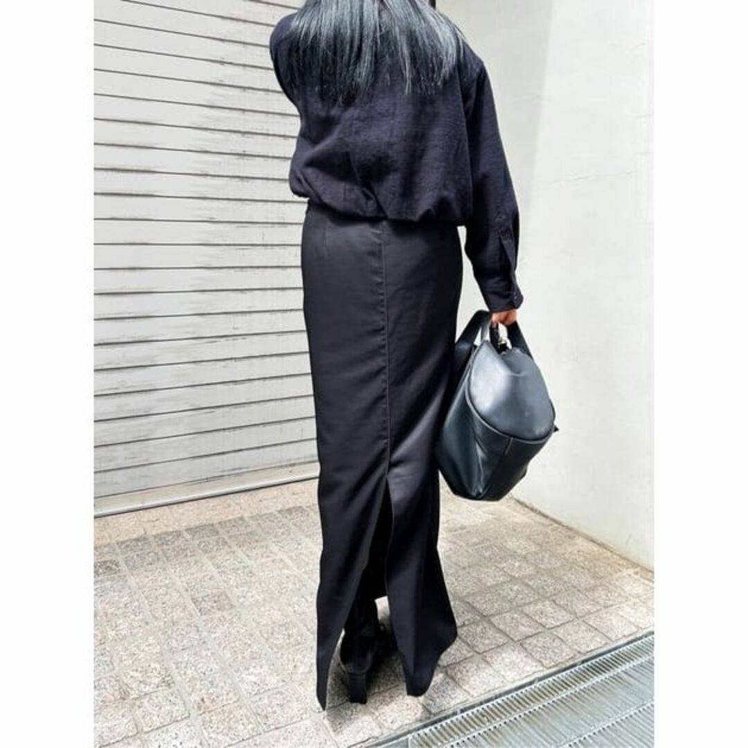 moussy - MOUSSY♡ SATIN MAXI TIGHT SKIRTの通販 by CREA's shop