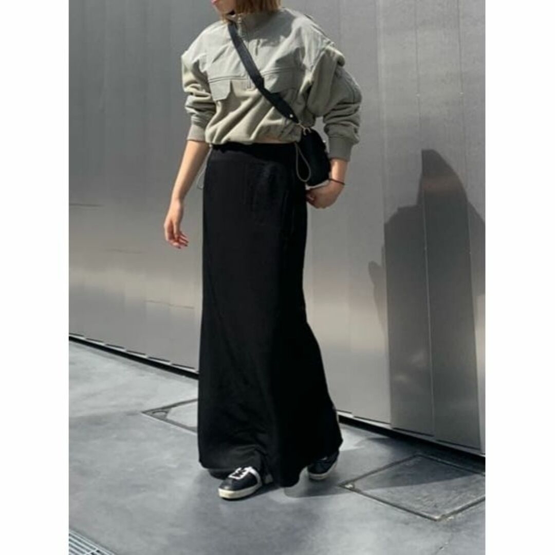 moussy - MOUSSY♡ SATIN MAXI TIGHT SKIRTの通販 by CREA's shop