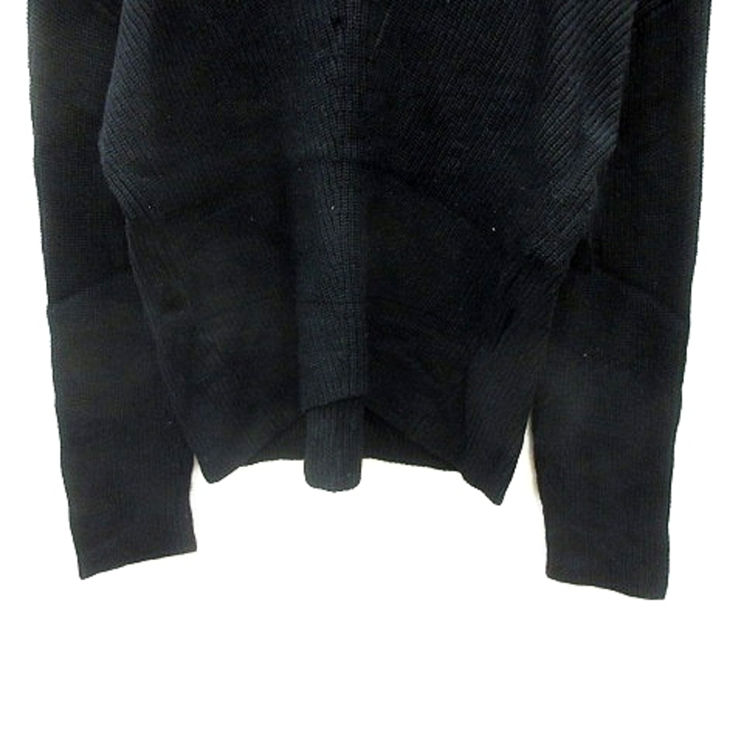 rienda(リエンダ)のリエンダ rienda ニット セーター Vネック 長袖 F 黒 ブラック レディースのトップス(ニット/セーター)の商品写真