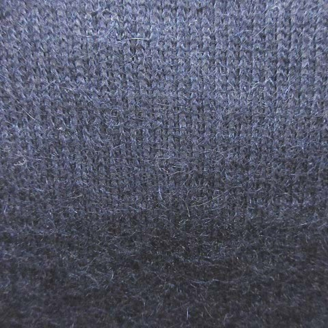 ARTISAN(アルティザン)のアルチザン モヘヤニット セーター 半袖 ハイネック 9 紺 ネイビー レディースのトップス(ニット/セーター)の商品写真