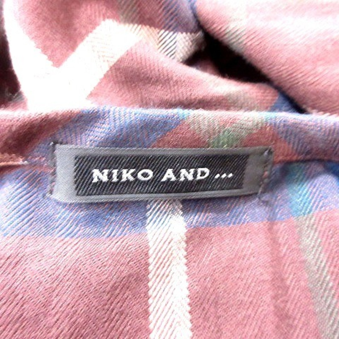 niko and...(ニコアンド)のニコアンド Niko and.. チュニック ノースリーブ チェック レディースのトップス(チュニック)の商品写真