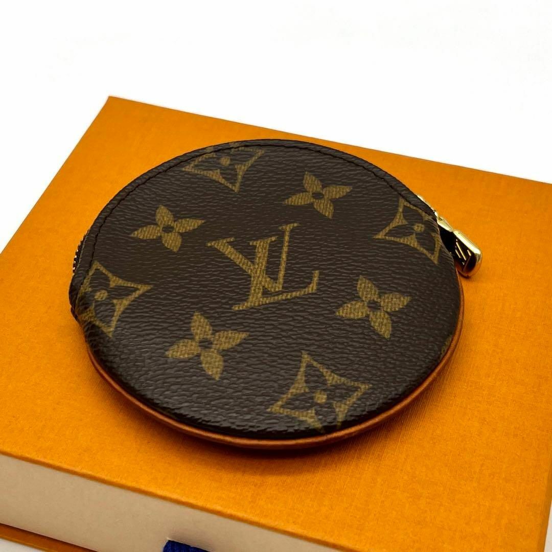 LOUIS VUITTON モノグラム ポルトモネ ロン コインケース 極美品