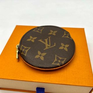 ルイヴィトン(LOUIS VUITTON)の極美品　ルイヴィトン　コインケース　モノグラム　ポルトモネ ロン 小銭入れ(コインケース)