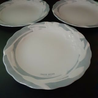 デビッドヒックス(David Hicks)の新品未使用　 DAVID HICKS　3枚セット　19cmプレート皿(食器)