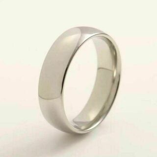 シンプル ワイド デザイン リング 指輪 23号 シルバー 銀色 平打ち 新品(リング(指輪))