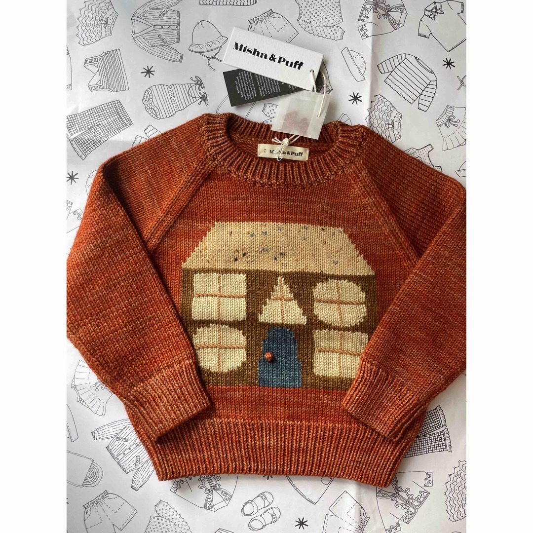 Misha & Puff - Misha&Puff House sweater Cinnamon 3y の通販 by shop ...