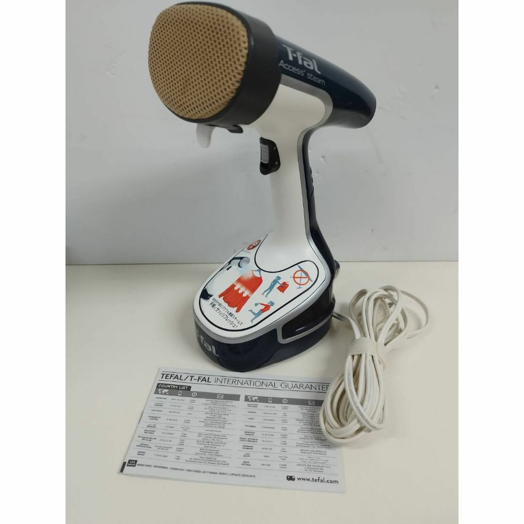 T-fal(ティファール)のT-fal アクセススチーム 衣類スチーマー DR8085 スマホ/家電/カメラの生活家電(アイロン)の商品写真