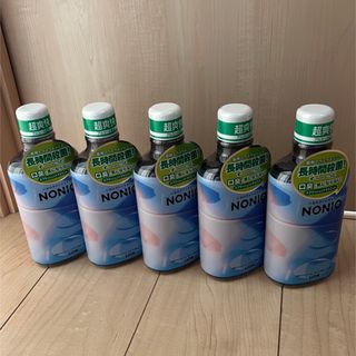 ライオン(LION)のノニオ　マウスウォッシュ  600ml 　5本まとめ売り①(マウスウォッシュ/スプレー)