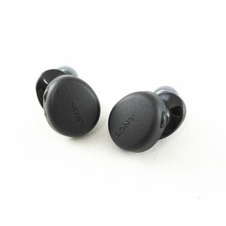 ソニー(SONY)のSONY WF-XB700 左右イヤホンのみ USED美品 両耳 LR ワイヤレスイヤホン 重低音 防滴 IPX4 マイク ブラック 完動品 V9334(ヘッドフォン/イヤフォン)