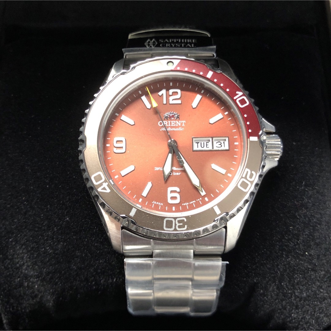新品未使用　オリエントマコ腕時計 機械式 国内200本限定 RN-AA0820R