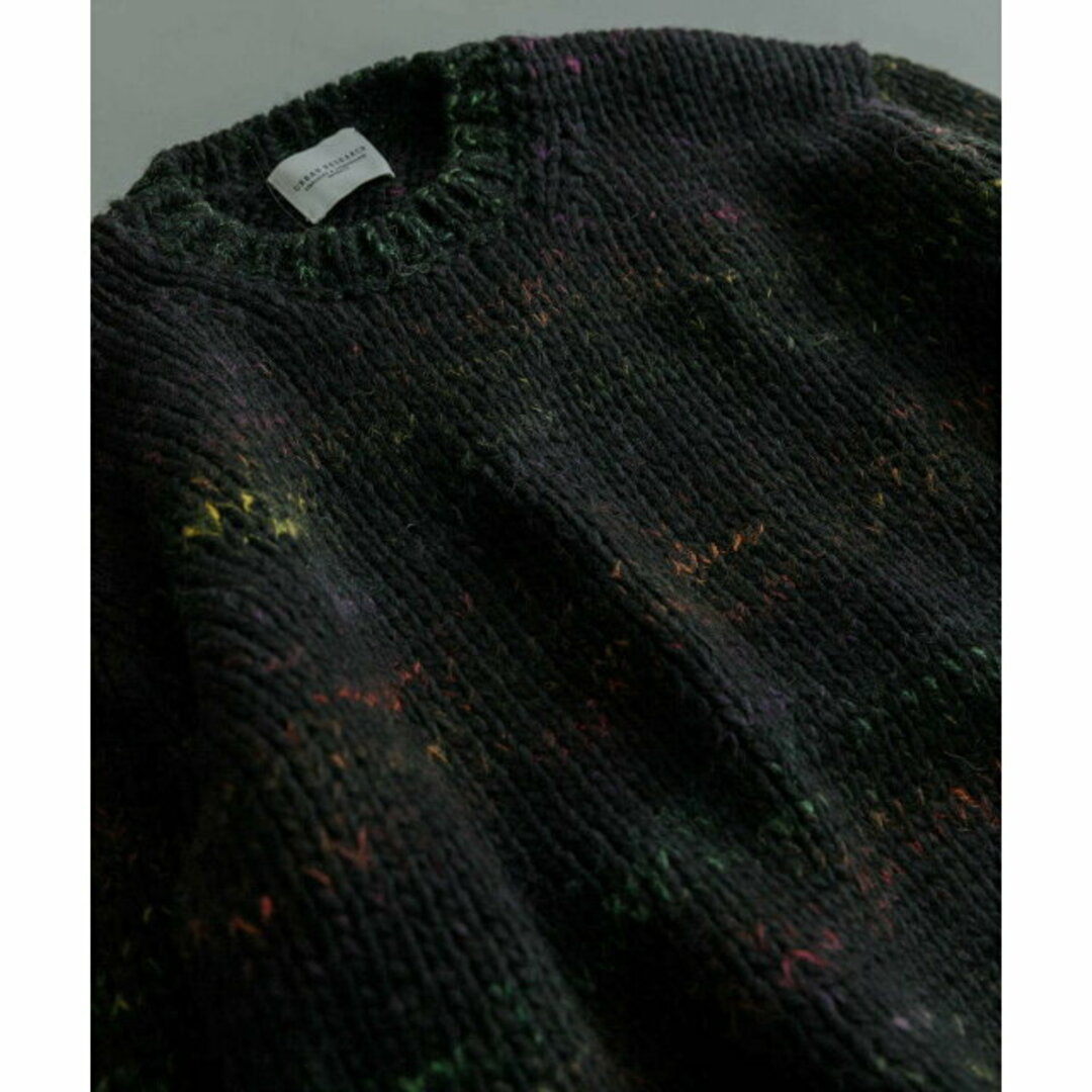 URBAN RESEARCH(アーバンリサーチ)の【L.GRAY】モヘヤミックスローゲージニット メンズのトップス(ニット/セーター)の商品写真