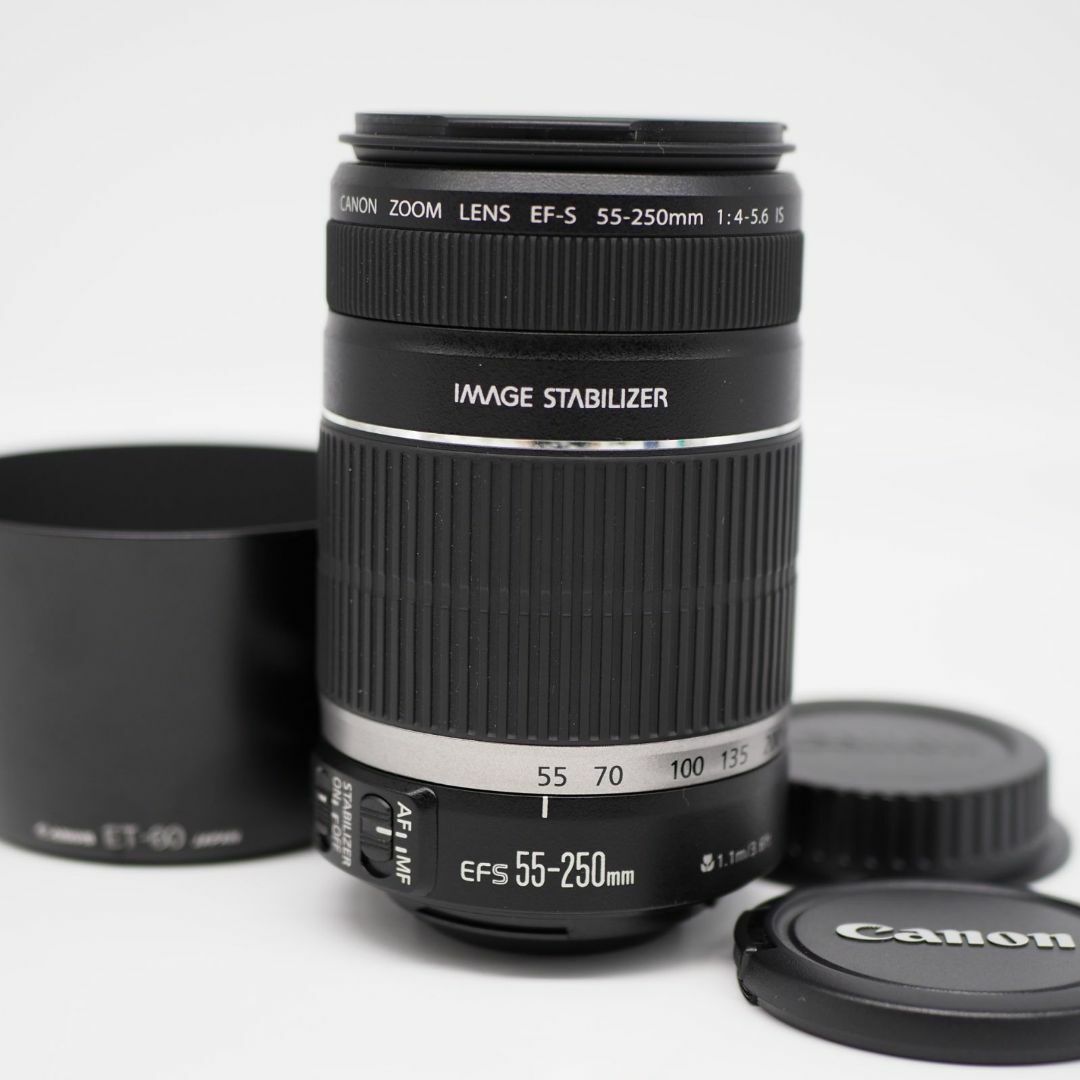 ■ほぼ新品■ CANON EF-S55-250mm F4-5.6 IS