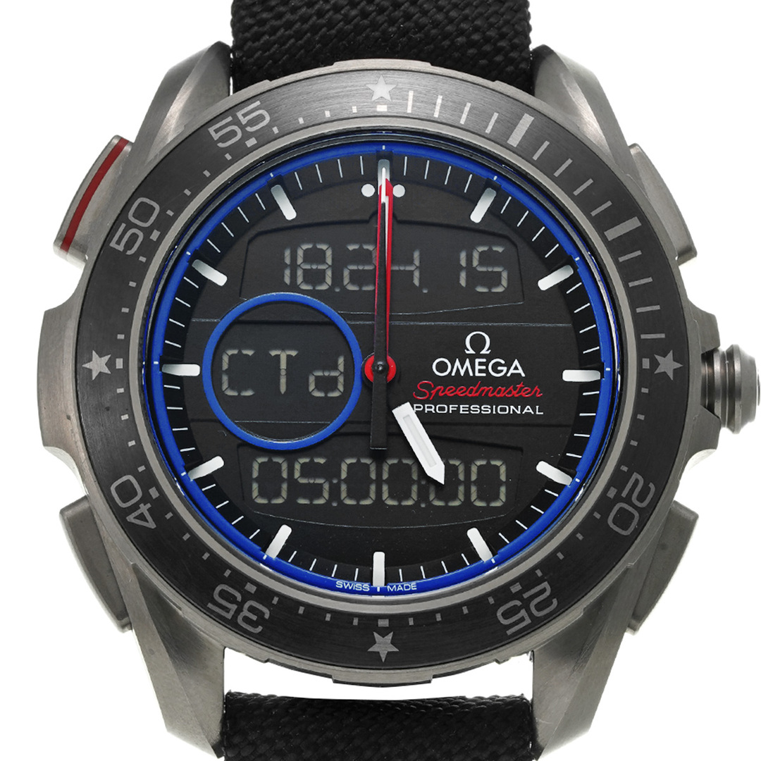 オメガ OMEGA 318.92.45.79.01.001 ブラック メンズ 腕時計