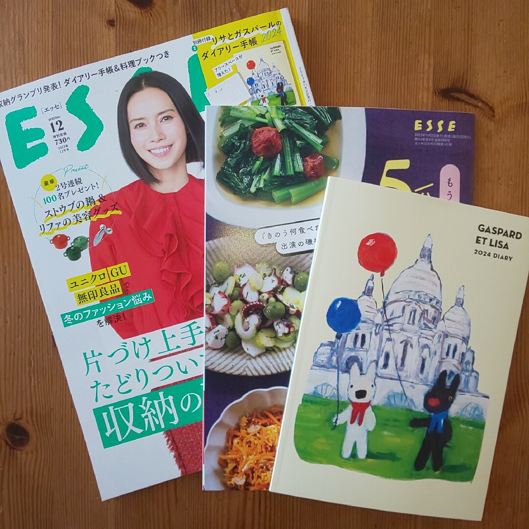 【こっこ様専用】ESSE (エッセ) 2023年 12月号 [雑誌] エンタメ/ホビーの雑誌(生活/健康)の商品写真