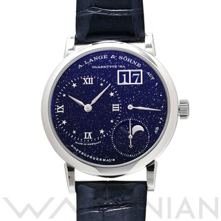 ランゲアンドゾーネ(A. Lange & Söhne（A. Lange & Sohne）)の中古 ランゲ＆ゾーネ A. Lange & Sohne 182.086 ブルー /ロジウム ユニセックス 腕時計(腕時計)