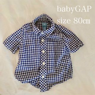 ベビーギャップ(babyGAP)のbabyGAPチェックシャツ(シャツ/カットソー)