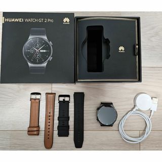 ファーウェイ(HUAWEI)の【美品】HUAWEI Watch GT2 Pro 46mm スマートウォッチ(その他)