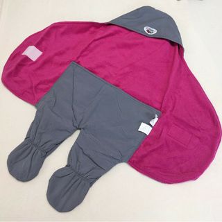 ☆中古　美品　おくるみ　ベビーラップ　Snug as a Bug　裏起毛☆(おくるみ/ブランケット)