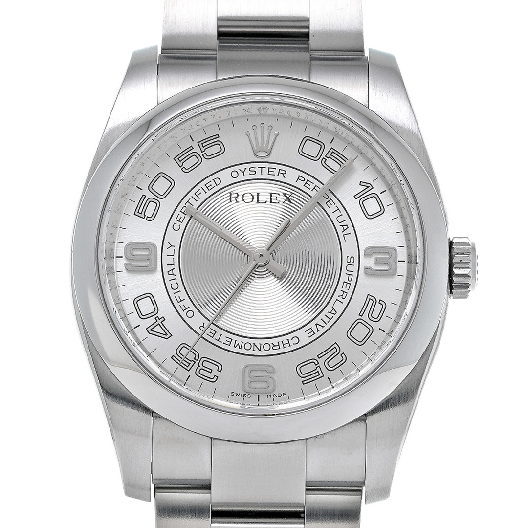 ロレックス ROLEX 116000 V番(2009年頃製造) シルバーコンセントリック メンズ 腕時計