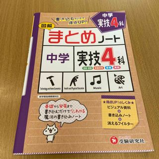 中学まとめノート実技４科(語学/参考書)