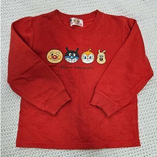 バンダイ(BANDAI)の【ゆり様専用】トレーナー 110 スウェット アンパンマン(Tシャツ/カットソー)