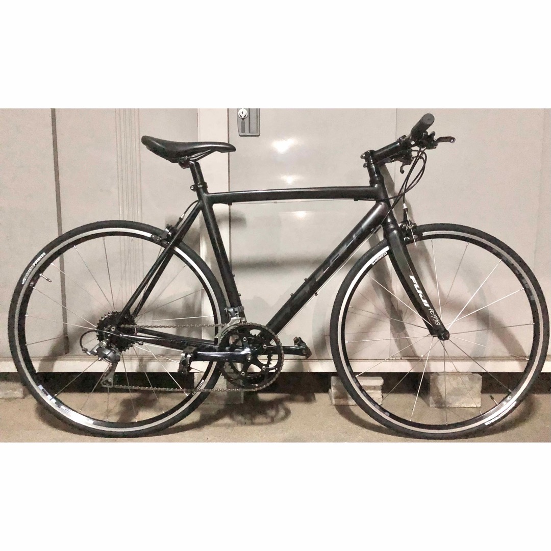 極美品!FUJI ルーべオーラ16速 クロスバイク フラットバーロードCT540- 極美品!FUJI ルーべオーラ16速 クロスバイク フラットバーロードCT540-