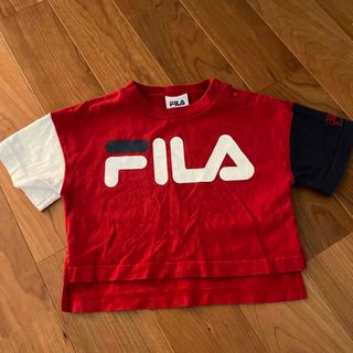 エックスガール(X-girl)のFILA ❌X-girl コラボTシャツ　80センチ(Ｔシャツ)