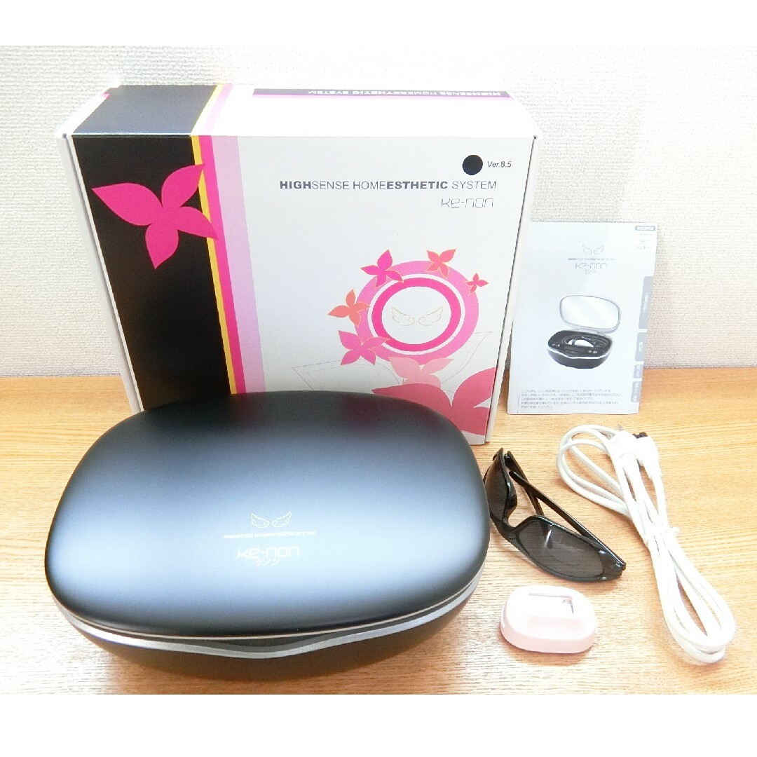 ケノン Ver.8.5 ブラック 脱毛器本体 kenonの通販 by ruru's shop|ラクマ