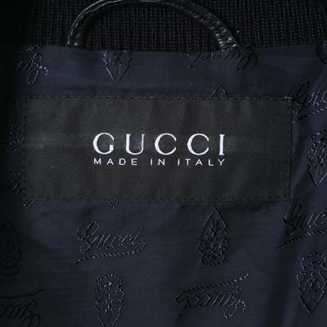 GUCCI - GUCCI ジップアップ レザー ジャケットの通販 by CYCLE GUCCI - GUCCI ジップアップ レザー ジャケットの通販 by CYCLE