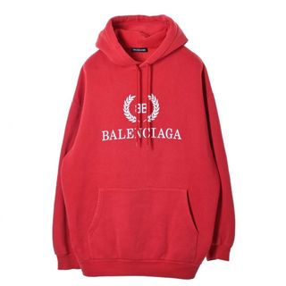 【新品 新色】Balenciaga 2019SSフーディー 赤 M