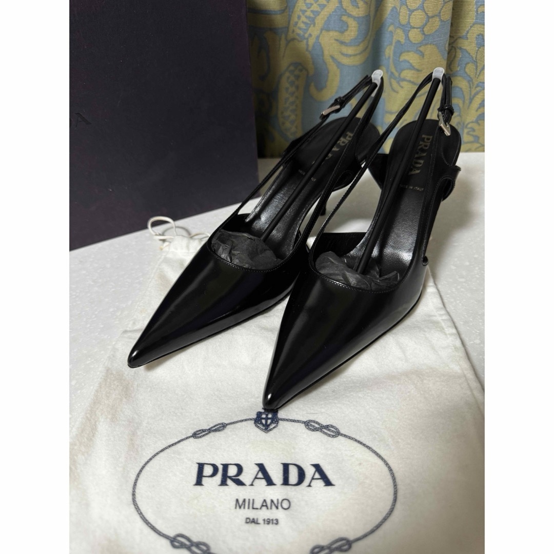 【廃番 / 新品未使用】 PRADA (プラダ)  レディース 牛革 ハイヒール