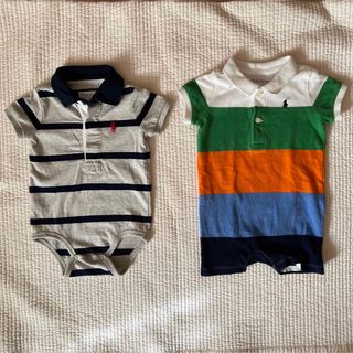 ラルフローレン(Ralph Lauren)のラルフローレン　ベビー　ロンパース 70 6m(ロンパース)