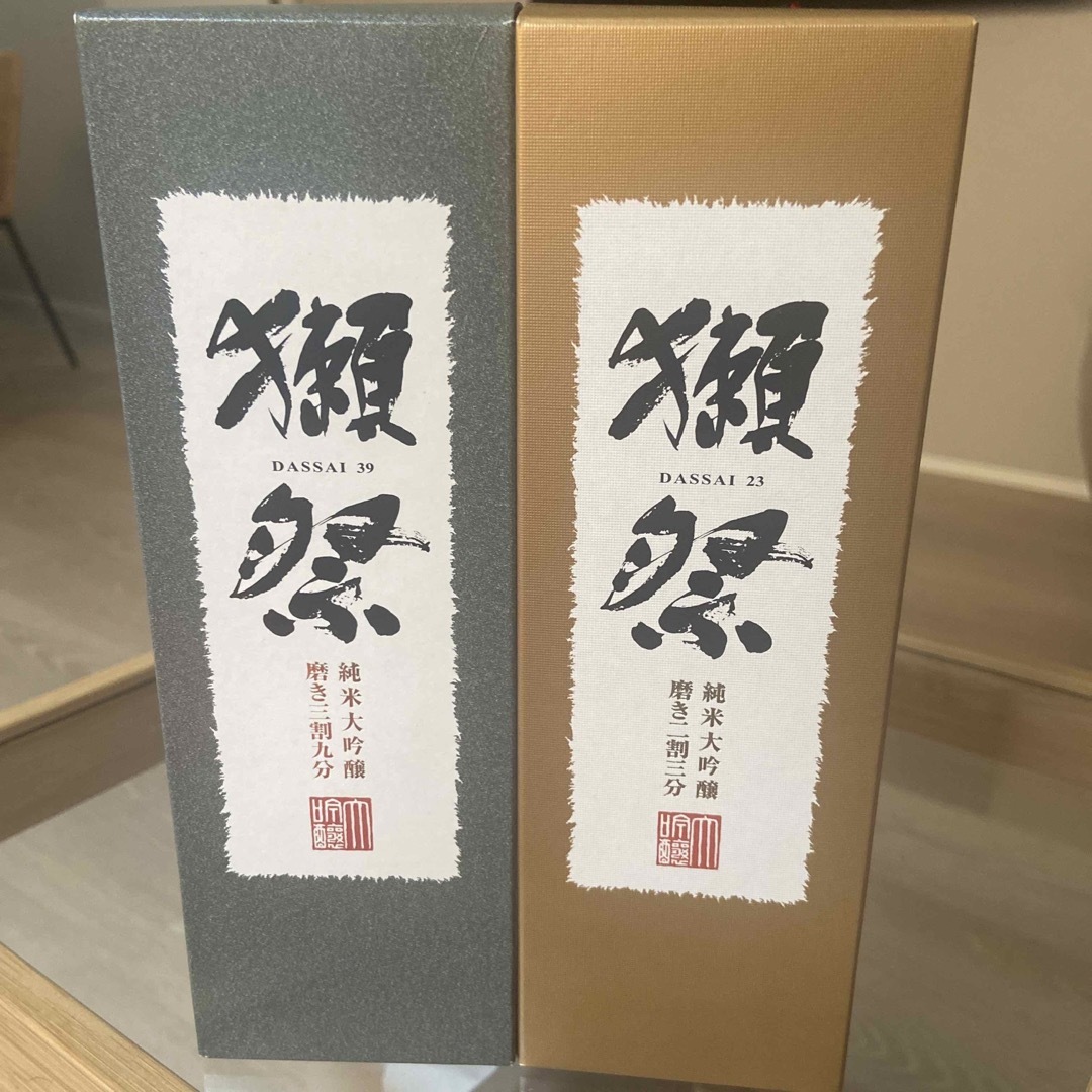 獺祭(ダッサイ)の獺祭　二割三分、三割九分300mlセット 食品/飲料/酒の酒(日本酒)の商品写真