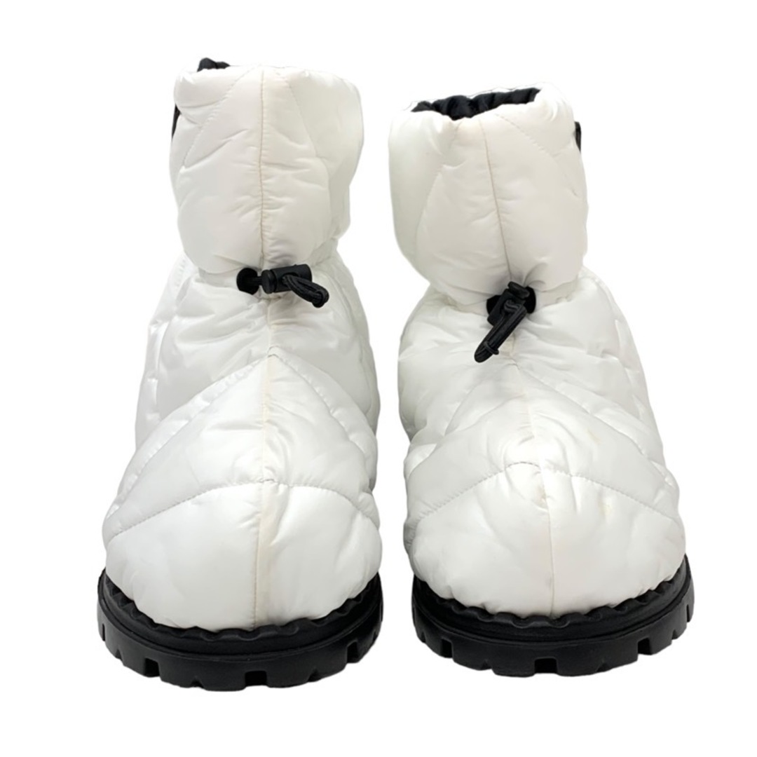 PRADA(プラダ)のプラダ PRADA ブーツ ショートブーツ スノーブーツ 靴 シューズ ロゴ ナイロン ホワイト レディースの靴/シューズ(ブーツ)の商品写真