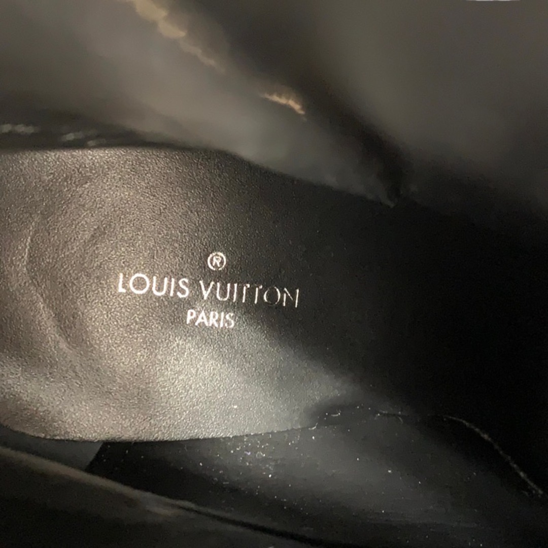 LOUIS VUITTON(ルイヴィトン)のルイヴィトン LOUIS VUITTON スタートレイルライン ブーツ ショートブーツ アンクルブーツ 靴 シューズ ベルト レザー ブラック レディースの靴/シューズ(ブーツ)の商品写真