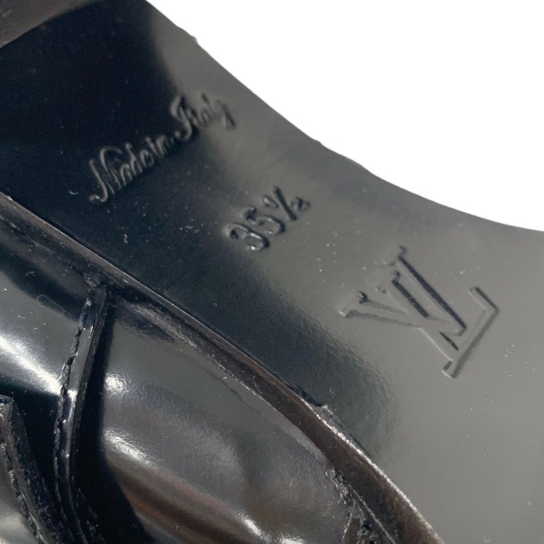 LOUIS VUITTON(ルイヴィトン)のルイヴィトン LOUIS VUITTON スタートレイルライン ブーツ ショートブーツ アンクルブーツ 靴 シューズ ベルト レザー ブラック レディースの靴/シューズ(ブーツ)の商品写真
