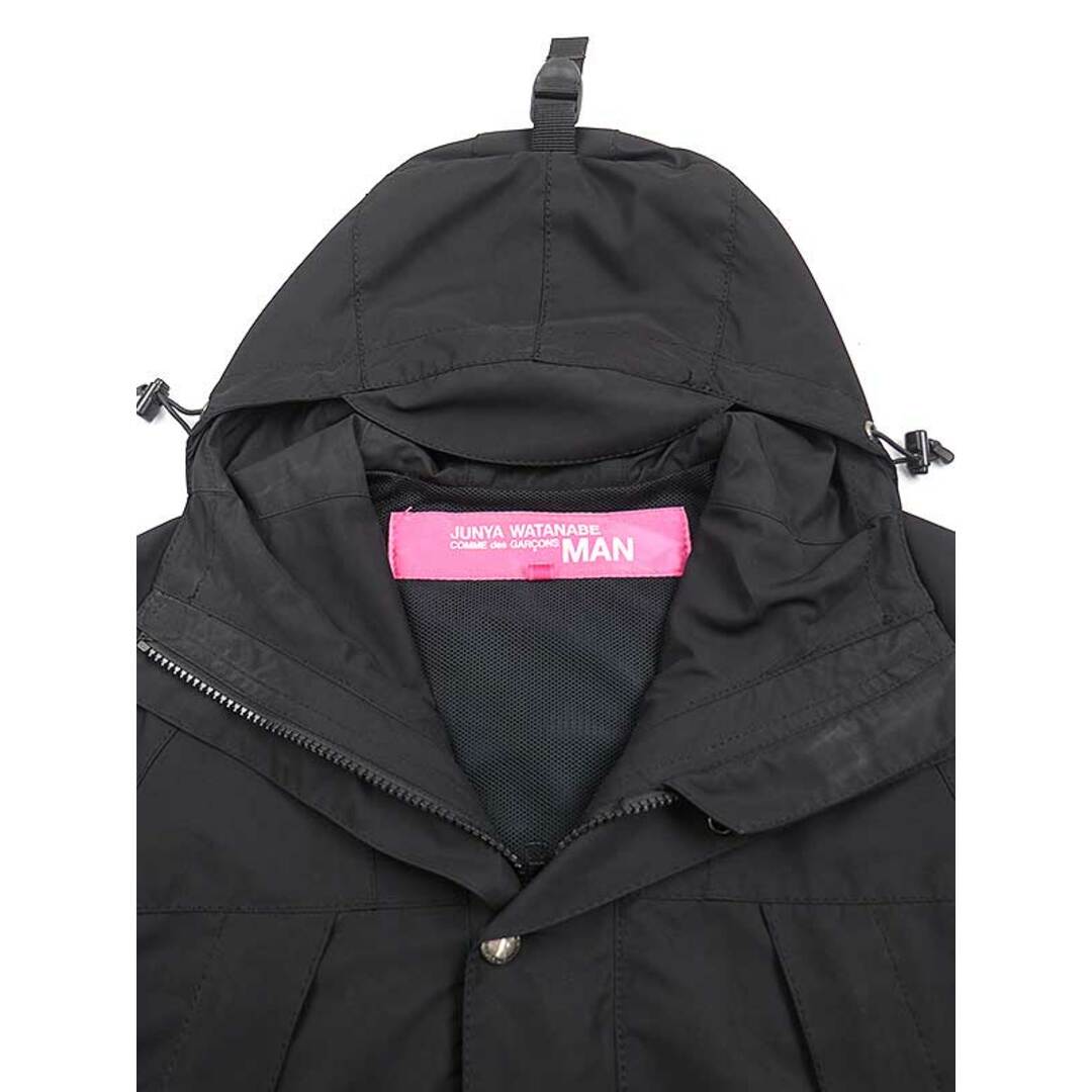 JUNYA WATANABE COMME des GARCONS(ジュンヤワタナベコムデギャルソン)のJUNYA WATANABE COMME des GARCONS MAN PINK ジュンヤワタナベ コムデギャルソンマン ピンク 2005SS マルチポケット ギミックブルゾン ブラック S レディースのジャケット/アウター(ブルゾン)の商品写真