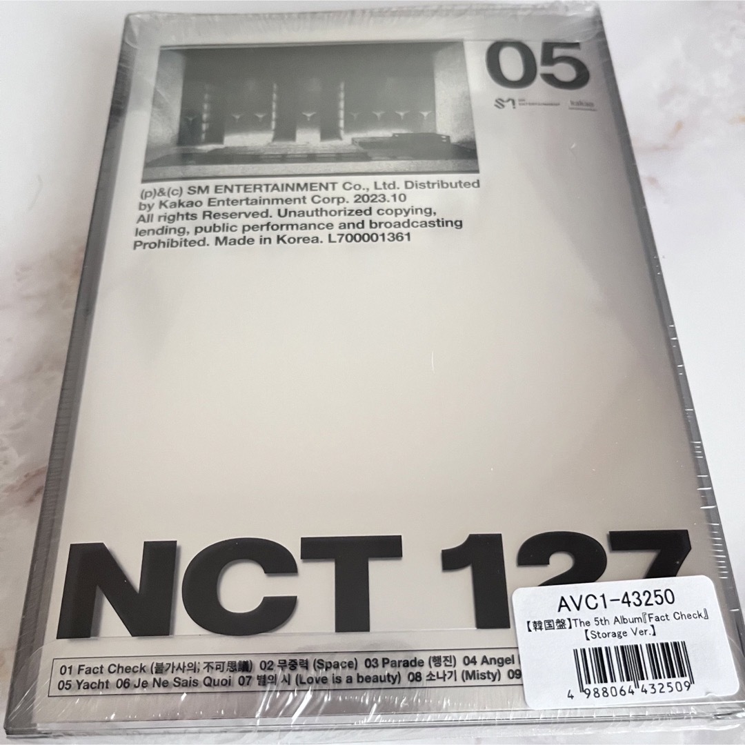 NCT127(エヌシーティー127)のnct fact check エンタメ/ホビーのCD(K-POP/アジア)の商品写真