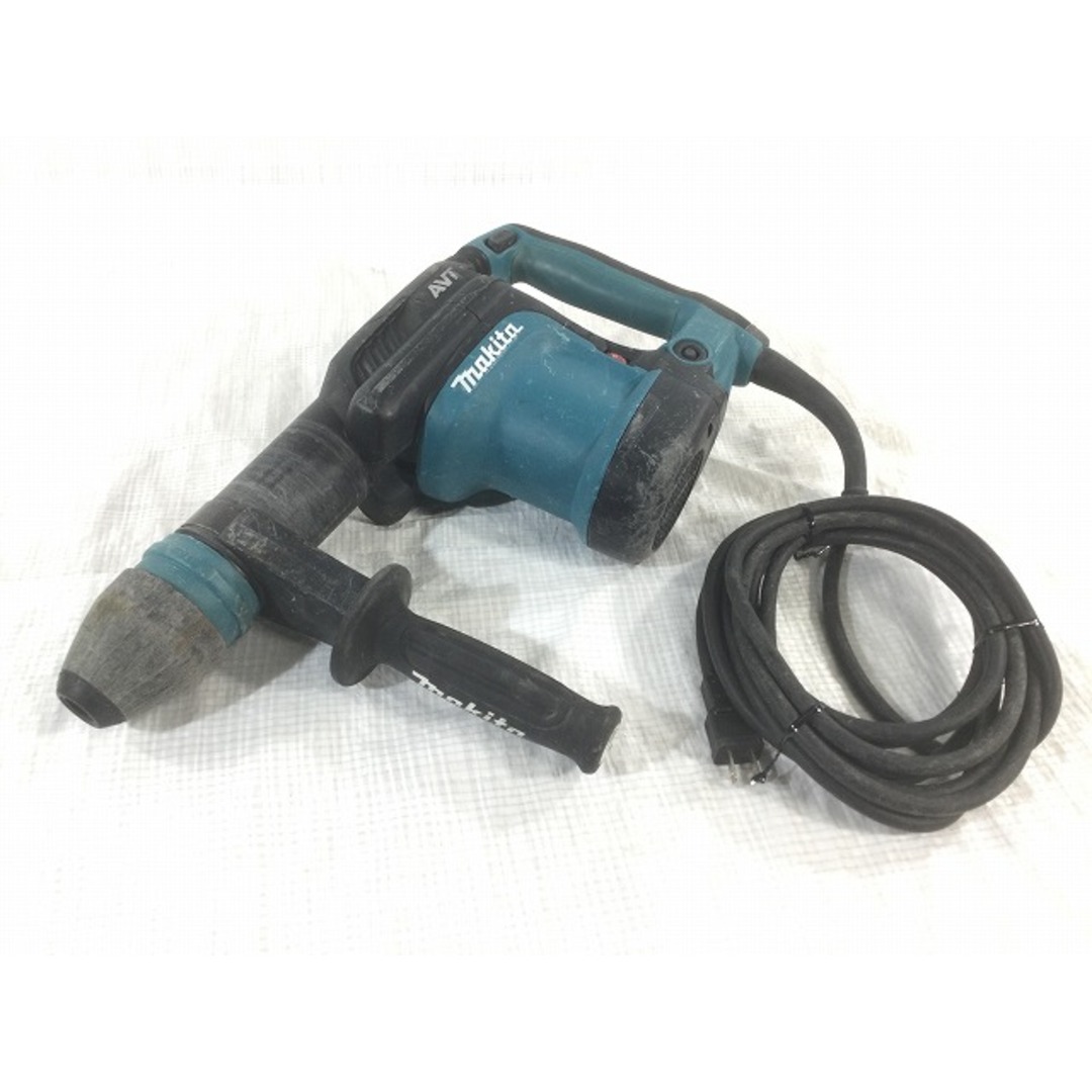 Makita(マキタ)の☆中古品☆makita マキタ 100V 電動ハンマー HM0871C ケース付 SDSマックス コンクリートブレーカー ハツリ機 はつり機 斫り機 80658 自動車/バイクのバイク(工具)の商品写真