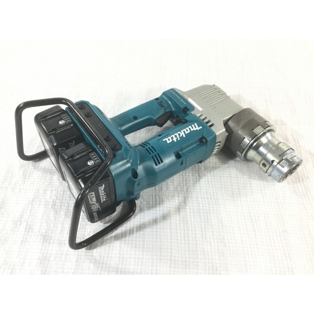 Makita(マキタ)の☆中古美品☆makita マキタ 18V＋18V＝36V 充電式シャーレンチ WT310DPG2 6.0AHバッテリー2個(BL1860B) 充電器(DC18RD) ケース付 81247 自動車/バイクのバイク(工具)の商品写真